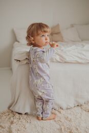 METSOLA - Polar Bears Nightsuit,Icy Lilac